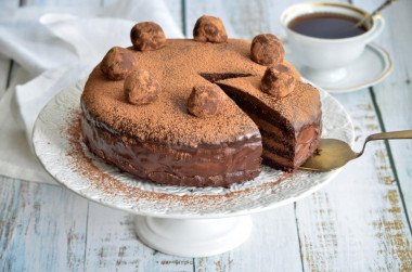 Торт Трюфель шоколадный