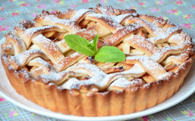 Американський яблучний пиріг рецепт з фото покроково 