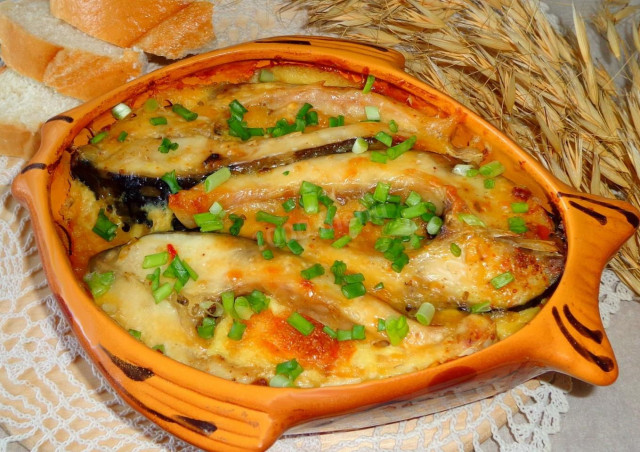 Риба запечена з картоплею по російськи рецепт з фото 