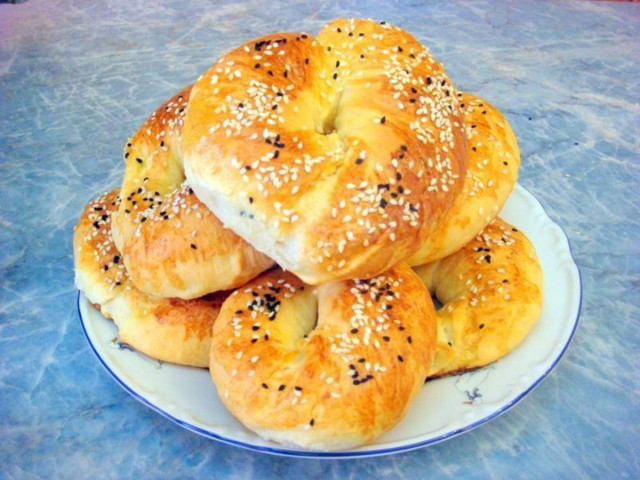 Турецькі булочки з маслом рецепт з фото покроково 