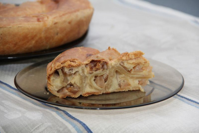 Болгарський пиріг Баніца з сирною начинкою рецепт з фото покроково 