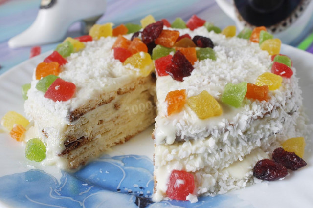 Сирно сметанний торт рецепт з фото покроково 