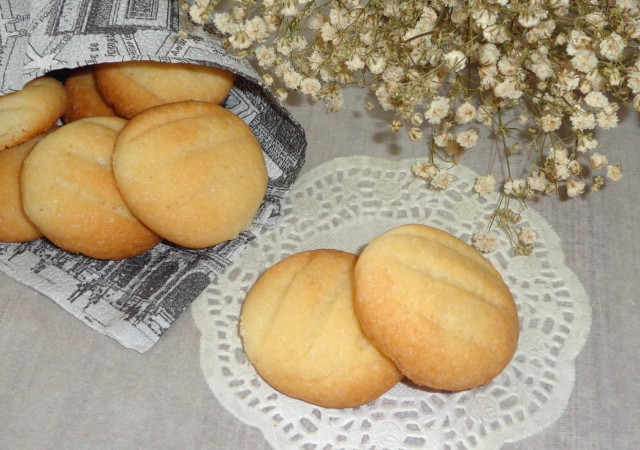 Пісочне печиво без яєць рецепт з фото 