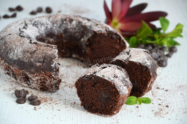 Мокрий шоколадний кекс рецепт з фото покроково і відео 