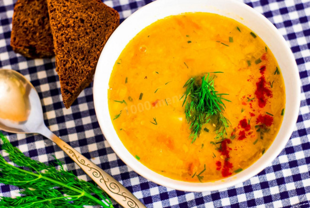 Пісний гороховий суп рецепт з фото покроково 