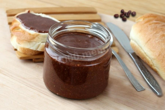 Праліне шоколадне горіхове крем рецепт з фото 