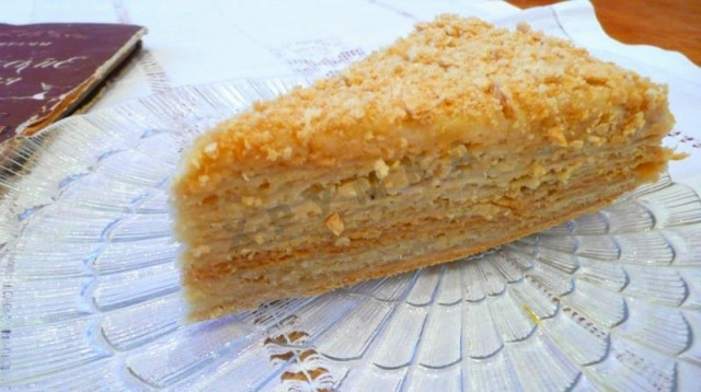 Торт Стьопка-растрепка рецепт з фото покроково 