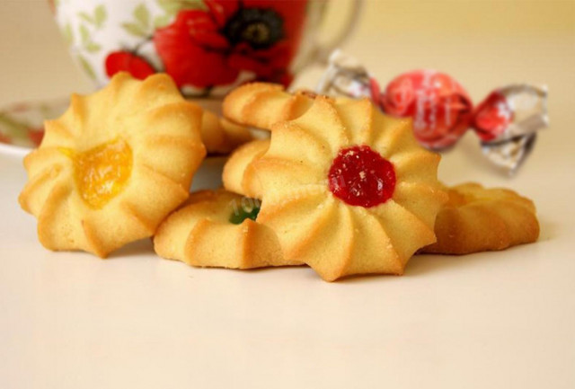 Пісочне печиво ромашка рецепт з фото 