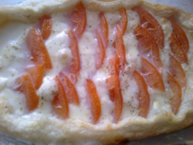 Сирний пиріг з моцарелою і помідорами рецепт з фото покроково 