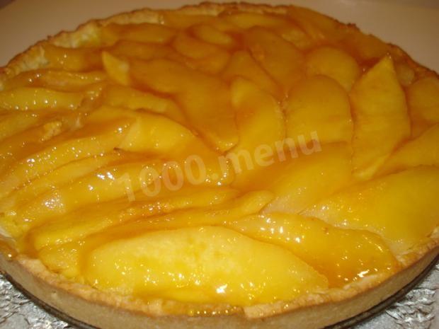Пиріг з айвою і лимоном відкритий рецепт з фото покроково 