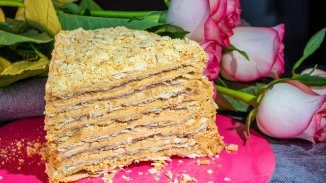 Афганський торт Наполеон рецепт з фото покроково і відео 