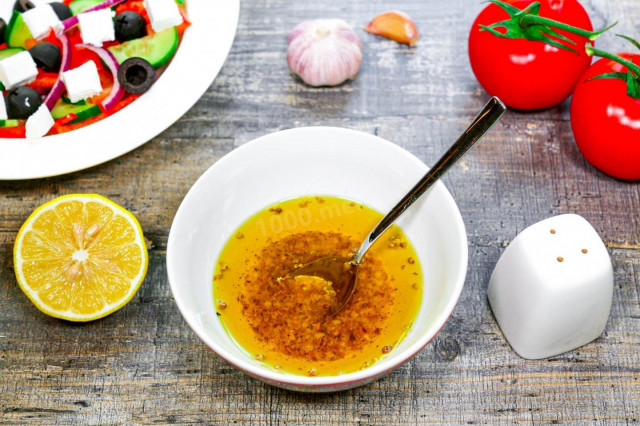 Соус для Грецького салату в домашніх умовах рецепт з фото покроково 
