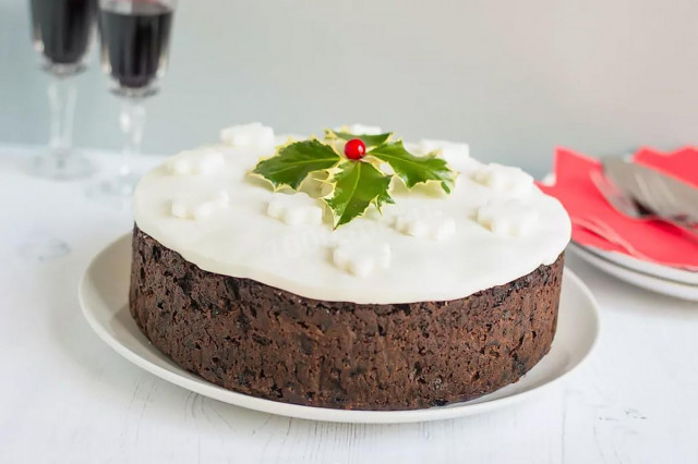 Англійська різдвяний кекс рецепт з фото 