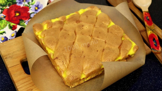 Пиріг з полуницею і заварним кремом рецепт з фото покроково і відео 