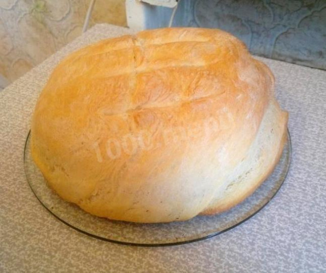Швидкий хліб дріжджовий рецепт з фото покроково 