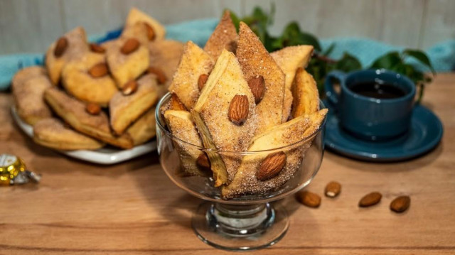 Пісочне печиво з горіхом і корицею на кефірі і маргарині рецепт з фото покроково і відео 