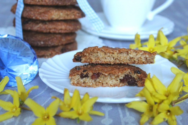 Карамельне вівсяне печиво рецепт з фото 