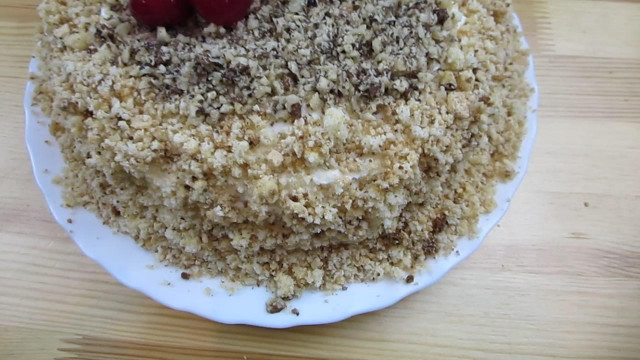 Торт з вишнею на крохмалі зі сметанним кремом рецепт з фото покроково і відео 