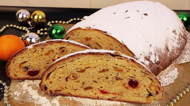 Здобний різдвяний хліб кекс рецепт з фото покроково і відео 