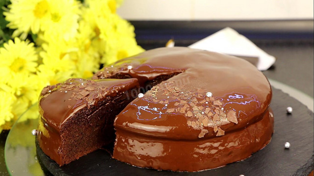 Шоколадний пиріг смакота рецепт з фото покроково і відео 