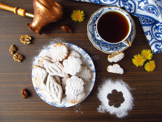 Арабське печиво Маамуль з начинкою рецепт з фото покроково 