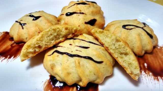 Сметанне печиво смачне бананове рецепт з фото покроково і відео 