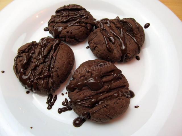 Шоколадне печиво Chocolate cookies рецепт з фото покроково і відео 