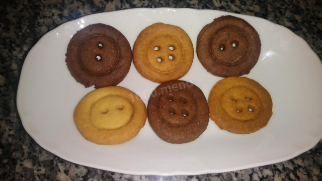 Пісочне печиво гудзики рецепт з фото покроково і відео 