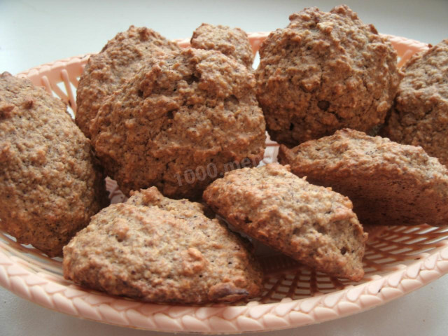 Вівсяне печиво з горіхами без борошна рецепт з фото крок за кроком 