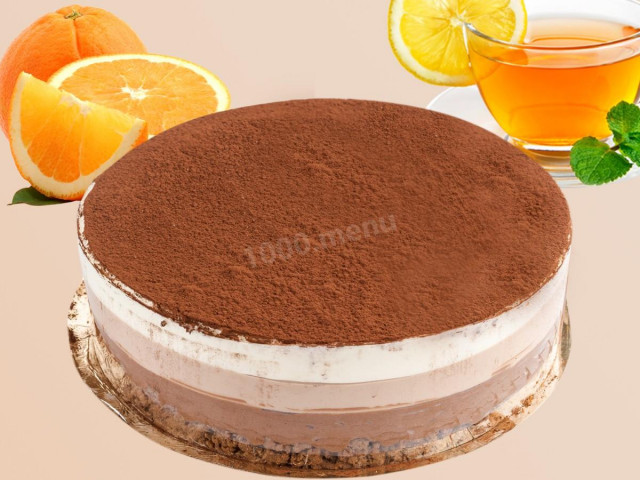 Торт Три шоколаду з агар агаром рецепт з фото 