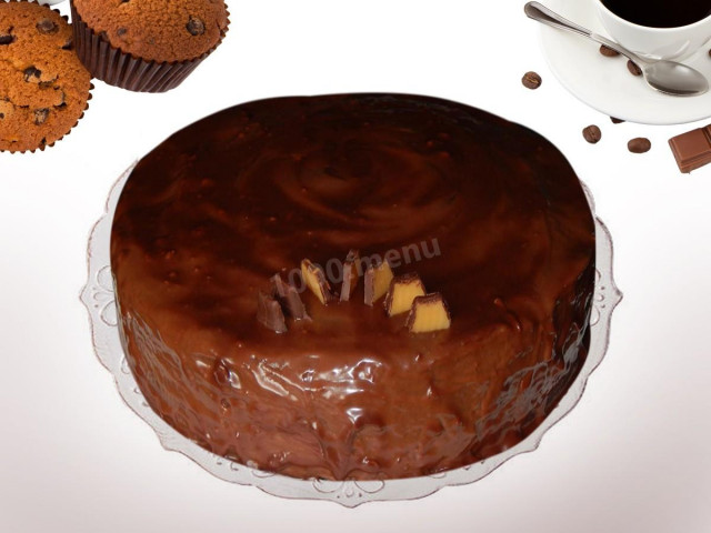 Торт Каприз шоколадний рецепт з фото 
