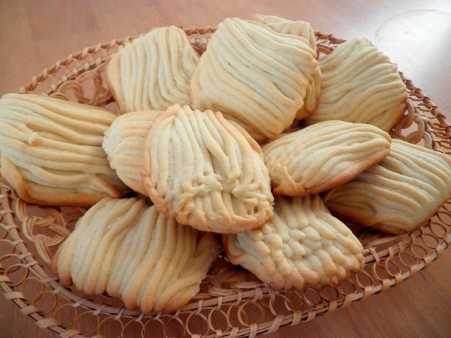 Печиво Мімоза через м'ясорубку рецепт з фото 