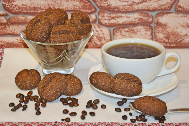 Пісне печиво кавові зерна рецепт з фото покроково 