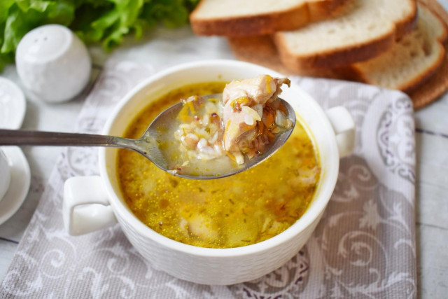 Гречаний суп з куркою рецепт з фото покроково 