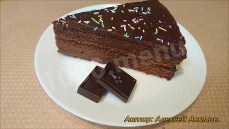 Торт Захер шоколадний рецепт з фото покроково і відео 