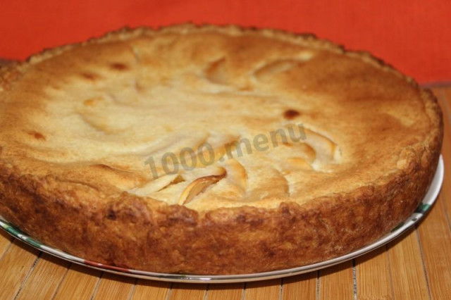 Яблучний Цвєтаєвський пиріг рецепт з фото покроково 