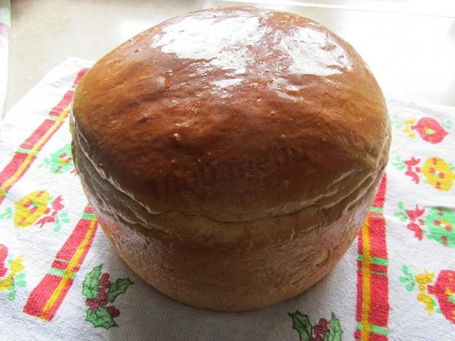 Сільський хліб на меду рецепт з фото покроково 