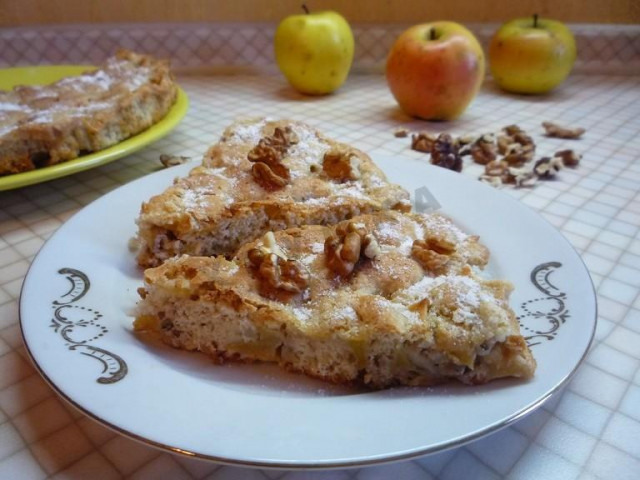 Мілопіта - яблучний пиріг по-грецьки швидко рецепт з фото покроково 