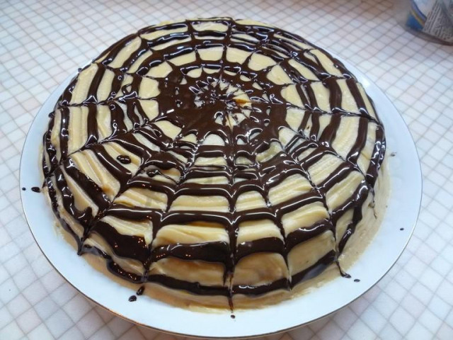 Бісквітний торт шоколадне насолоду рецепт з фото покроково