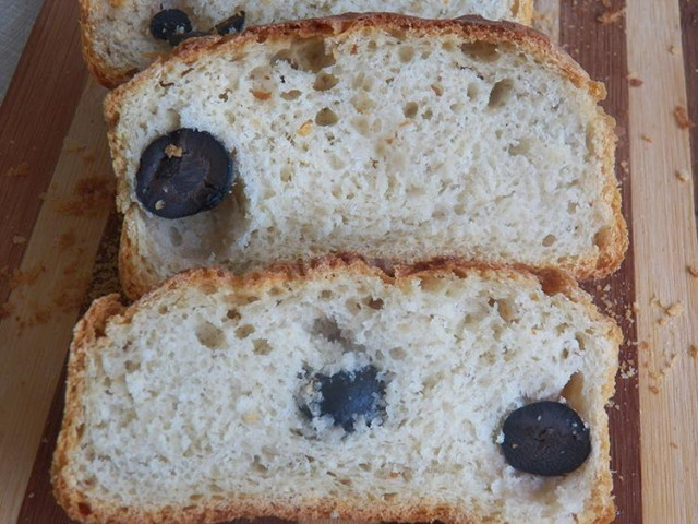Хліб з оливками рецепт з фото покроково 