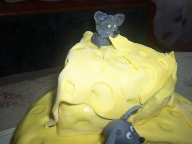 Торт сир з мишками рецепт з фото покроково 