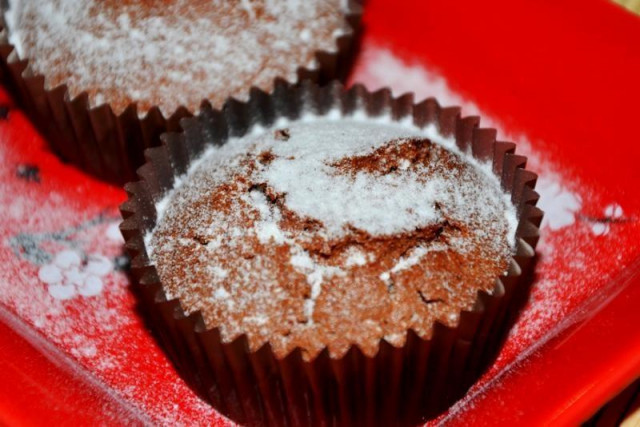 Шоколадні Капкейкі рецепт з фото покроково 