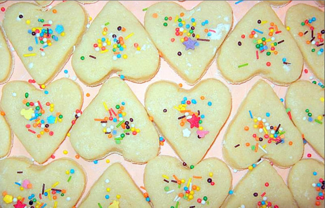 Печиво на День святого Валентина рецепт з фото покроково 