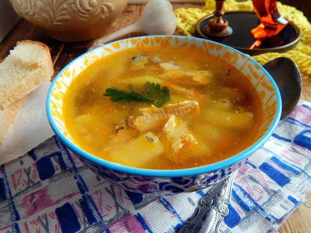Суп з тунця консервованого рецепт з фото покроково 