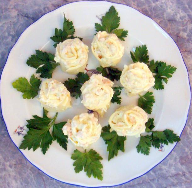 Троянди закусочні рецепт з фото покроково 