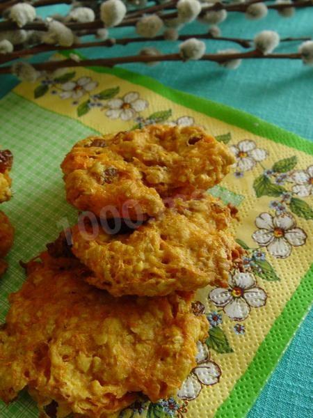 Пісне морквяне печиво рецепт з фото покроково 