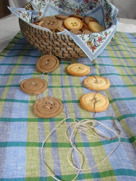 Красиве і оригінальне печиво гудзики рецепт з фото покроково 