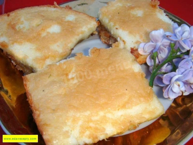 Пісочний пиріг з ревенем рецепт з фото покроково 