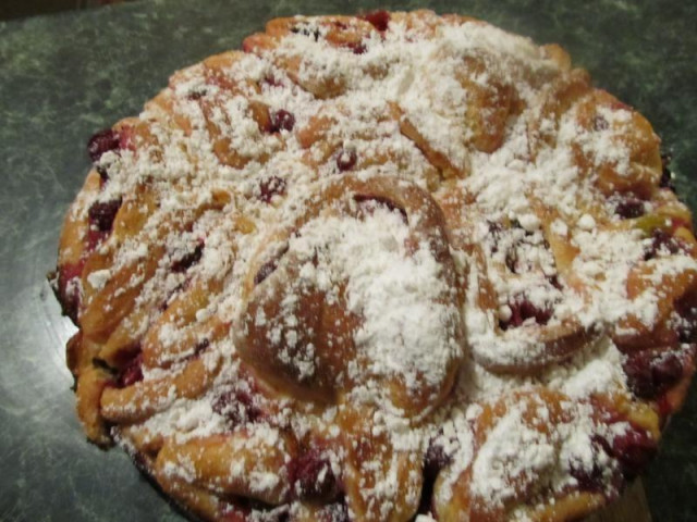 Пиріг вишневий рецепт з фото покроково