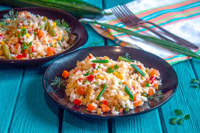 Рис з мексиканської сумішшю рецепт з фото покроково і відео 